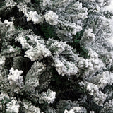 2.4m Christabelle Snow-Tipped Snow Flocked Artificial Christmas Tree 1500 Tips